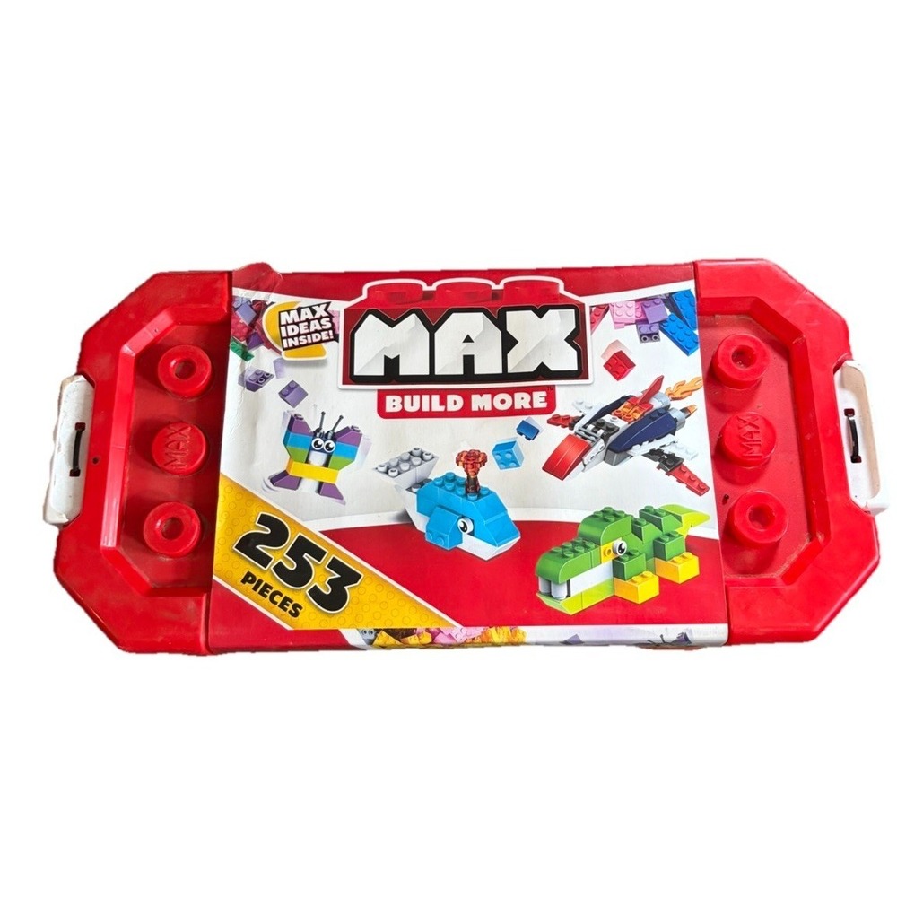 MAX Build More Building Bricks ~ Brand New ~ 253 Pieces
